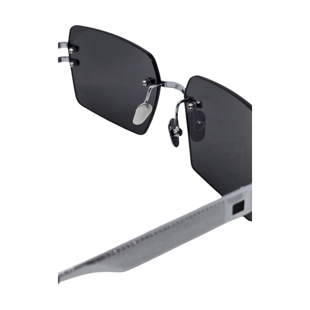 Stylish Black Rectangular Sunglasses PORTA ROMANA… - image 6